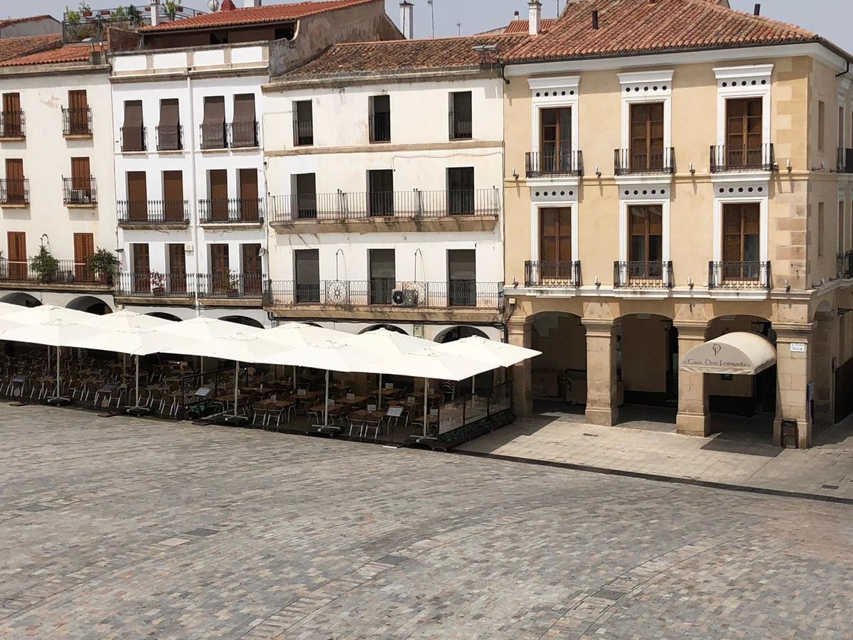 Apartamentos Soho Boutique Plaza Mayor Caces Eksteriør bilde